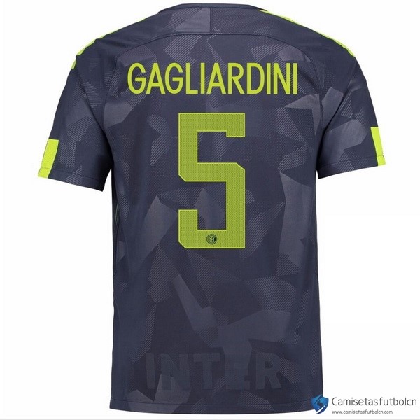 Camiseta Inter Tercera equipo Gagliardini 2017-18